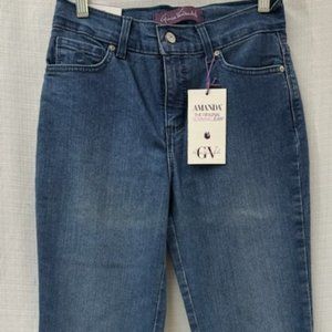 Gloria Vanderbilt Blue Jeans 4P Short- NWT